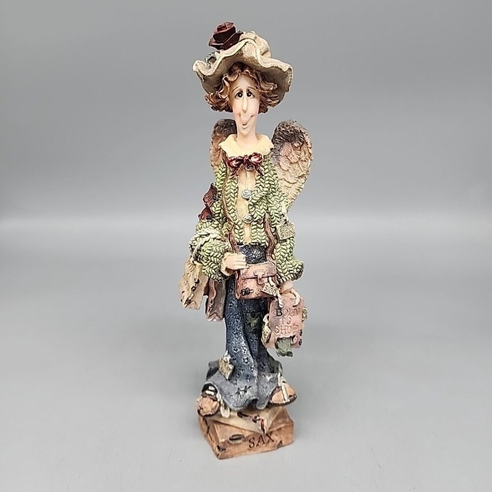 Vintage Boyds 1994 Folkstone #11E/3036 Lizzie The Shopping Angel 7 1/2"